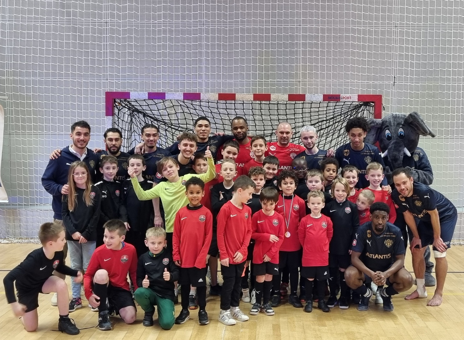 Entrée des joueurs - Nantes Metropole Futsal