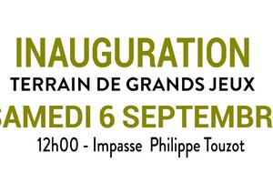 Inauguration nouveau terrain synthétique