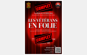Soirée spectacle - Les Vétérans en folie!