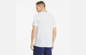 T-shirt casual team GOAL homme - blanc - REF 656578_04