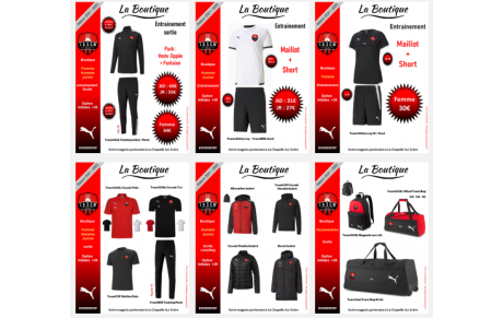 Boutique : Paiement en ligne disponible