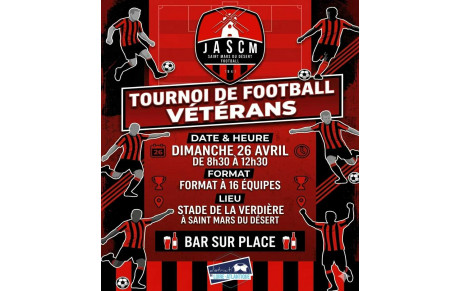 Tournoi Vétérans 2026